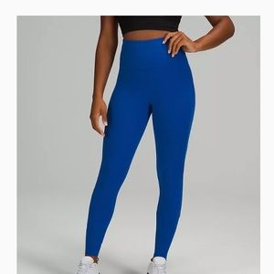 Lululemon high rise tight symphony blue